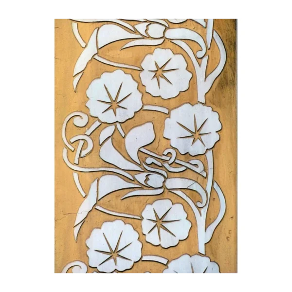 A&D Art Nouveau Wall Border Stencil #40, set of pdf, dxf, svg files