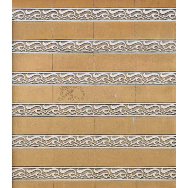 A&D Art Nouveau Wall Border Stencil #106, set of pdf, dxf, svg files