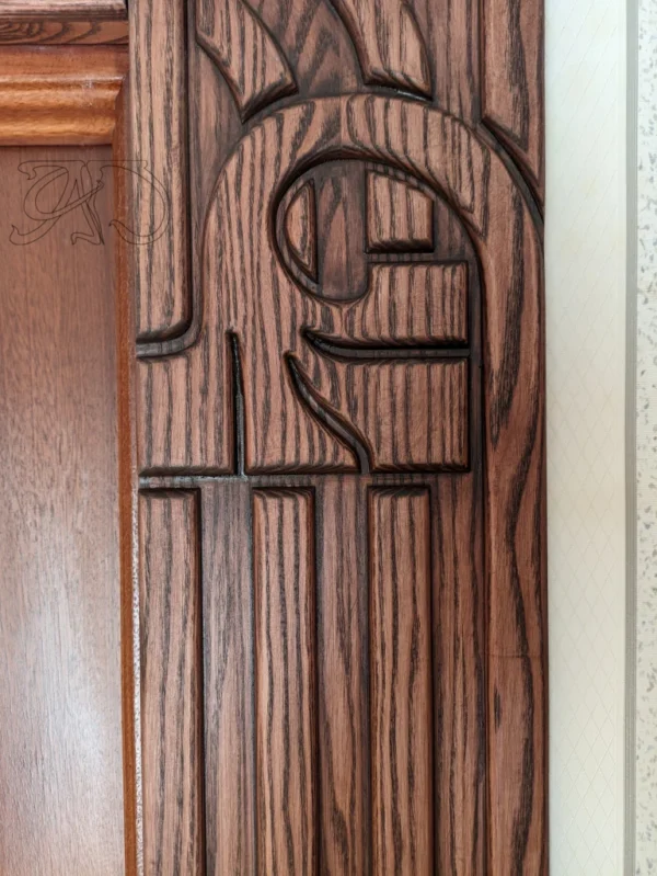 Art Nouveau door trims #2, doorways - interior door portals, door surrounds, pediments - Image 7