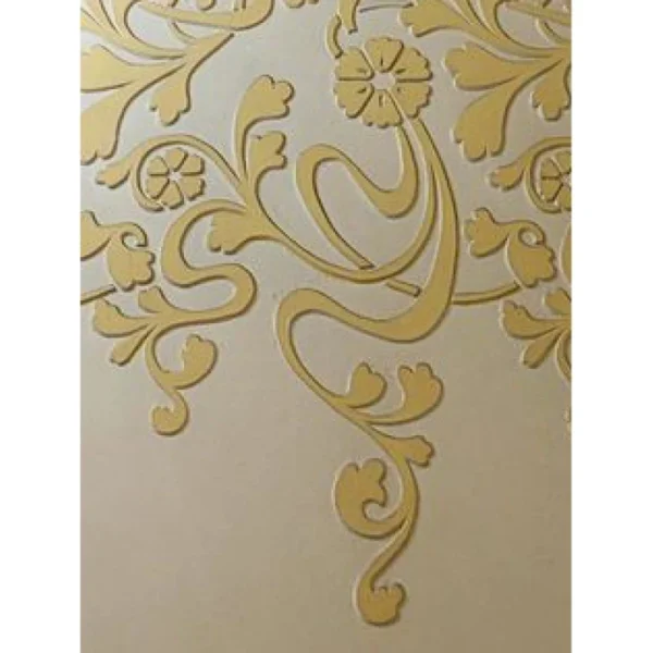 A&D Art Nouveau Wall Border Stencil #43, set of pdf, dxf, svg files