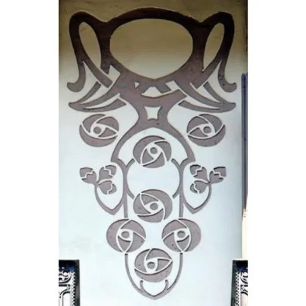 A&D Art Nouveau Wall Border Stencil #48, set of pdf, dxf, svg files