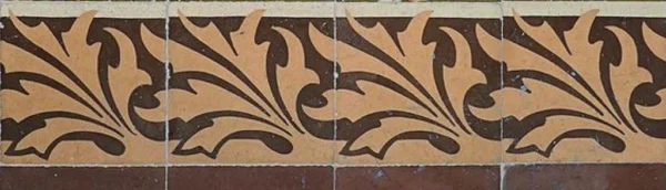 A&D Art Nouveau Wall Border Stencil #61, set of pdf, dxf, svg files - Image 4