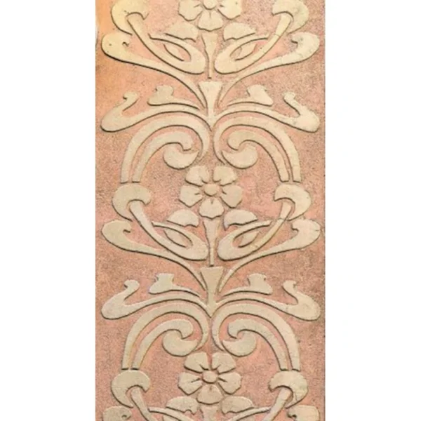 A&D Art Nouveau Wall Border Stencil #34, set of pdf, dxf, svg files