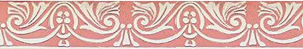 A&D Art Nouveau Wall Border Stencil #94, set of pdf, dxf, svg files - Image 4