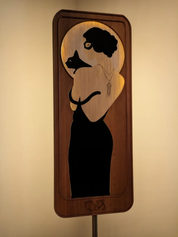 A&D Art Deco lamp floor designer, floor lamp visual comfort - Image 5
