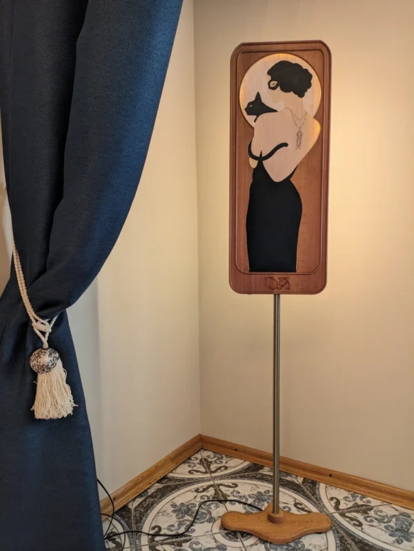 A&D Art Deco lamp floor designer, floor lamp visual comfort - Image 7