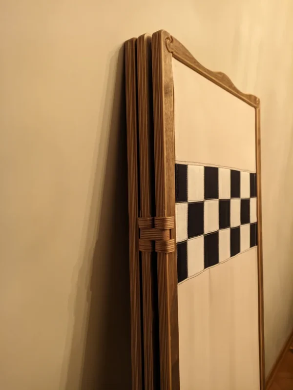 A&D Room Divider folding screen in Art Nouveau style "Dominoes" - Image 10