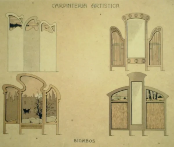 Carpinteria Artística. Andres Audet y Puia, Barcelona, 1900, 183 pages, 15mb - Image 3