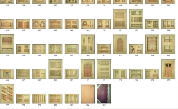 Carpinteria Artística. Andres Audet y Puia, Barcelona, 1900, 183 pages, 15mb - Image 6