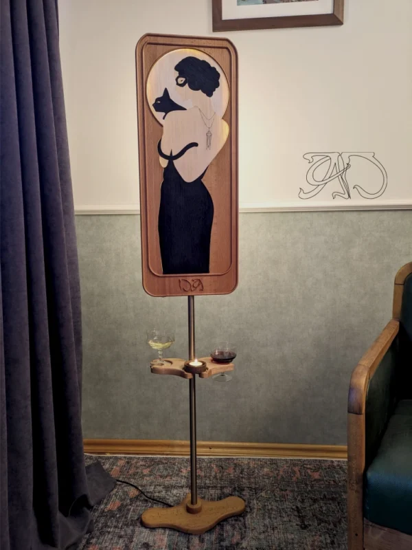 A&D Art Deco lamp floor designer, floor lamp visual comfort - Image 10