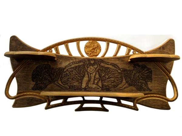 A&D Art Nouveau style wall shelf - Image 11