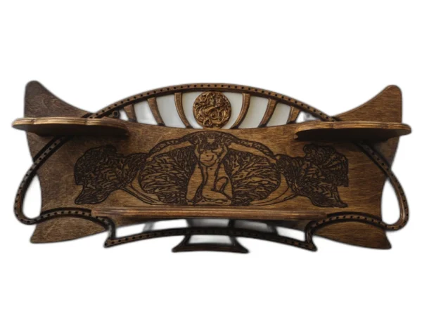 A&D Art Nouveau style wall shelf - Image 6