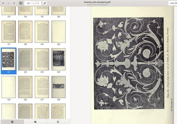 Intarsia and marquetry. By F.Hamilton Jackson. London. Sands and Company.  1903. 14.7mb. 263p - Image 7