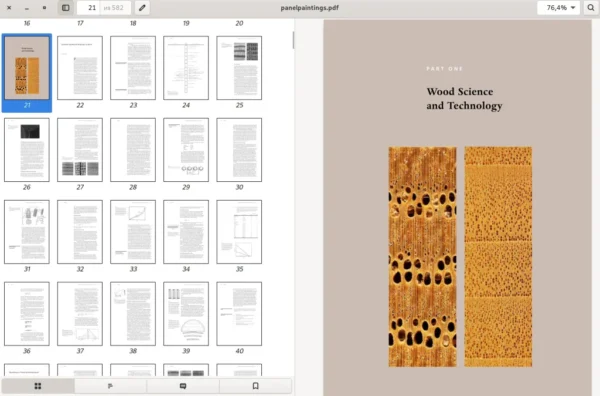 The structural conservation of panel paintings.  The Getty Conservation Institute. Los Angeles. 582p. 14.7mb. 1998. - Image 21