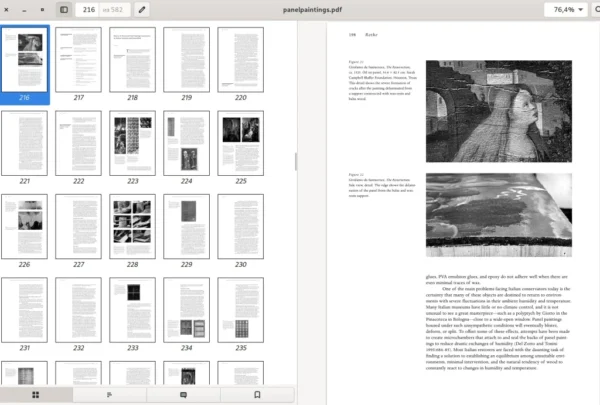 The structural conservation of panel paintings.  The Getty Conservation Institute. Los Angeles. 582p. 14.7mb. 1998. - Image 13