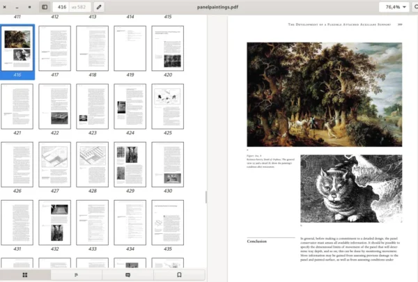 The structural conservation of panel paintings.  The Getty Conservation Institute. Los Angeles. 582p. 14.7mb. 1998. - Image 6