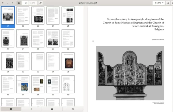 Methodology for the conservation of polychromed wooden altarpieces. 241p. 7.2mb. - Image 12