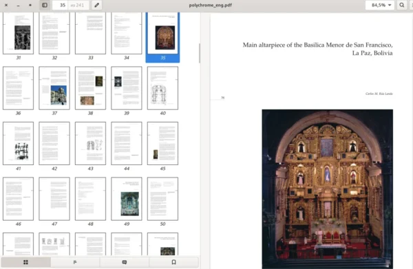 Methodology for the conservation of polychromed wooden altarpieces. 241p. 7.2mb. - Image 11