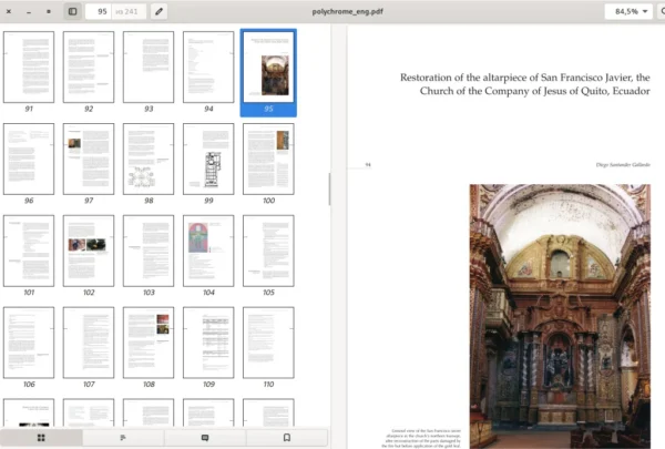 Methodology for the conservation of polychromed wooden altarpieces. 241p. 7.2mb. - Image 8