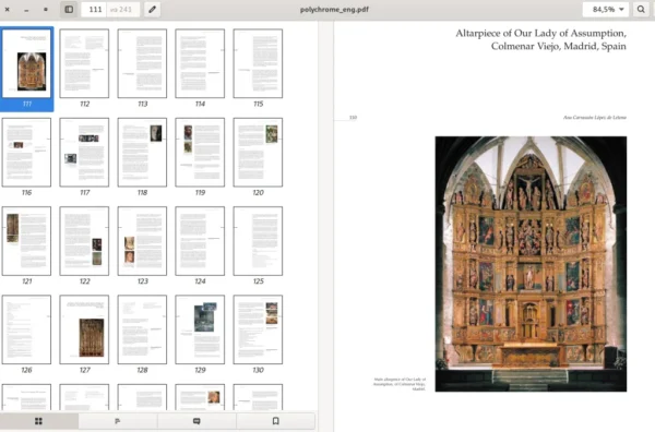 Methodology for the conservation of polychromed wooden altarpieces. 241p. 7.2mb. - Image 7