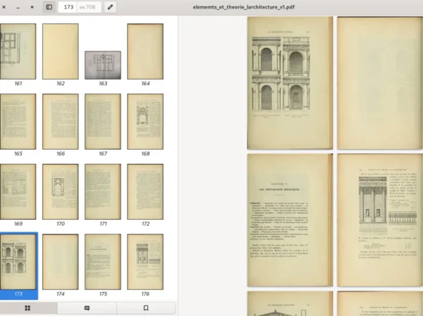 ELEMENTS ET THEORIE de L'ARCHITECTURE. J. Gaudet.  Tome 1. Paris. 1909. 708p - Image 31