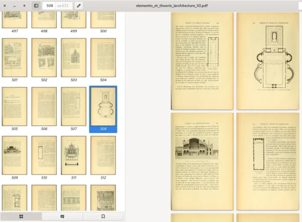 ELEMENTS ET THEORIE de L'ARCHITECTURE. J. Gaudet.  Tome 2. Paris. 1909. 672p - Image 11