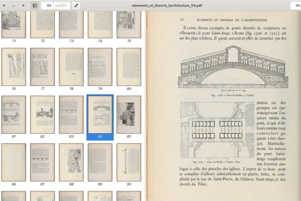 ELEMENTS ET THEORIE de L'ARCHITECTURE. J. Gaudet.  Tome 4. Paris. 1909. 824p. - Image 3