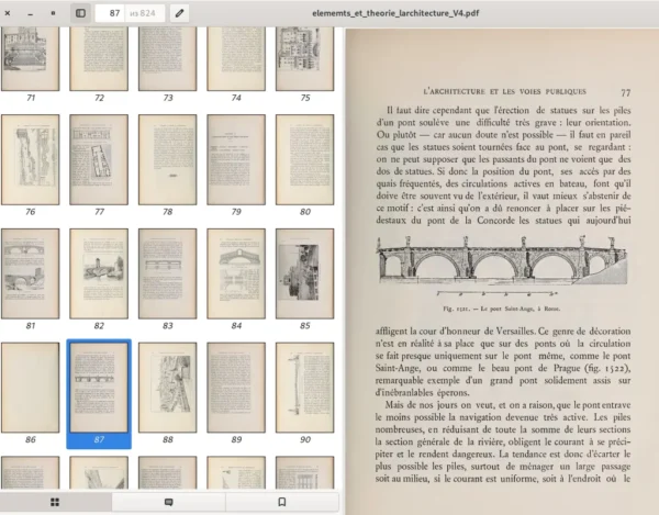 ELEMENTS ET THEORIE de L'ARCHITECTURE. J. Gaudet.  Tome 4. Paris. 1909. 824p. - Image 7