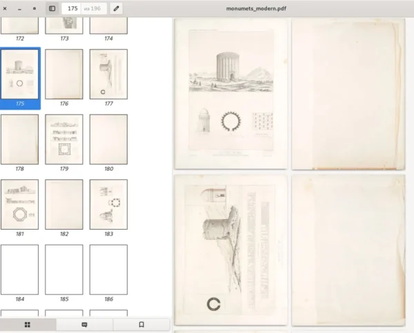 Monumets modernes DE LA PERSE. Museres. Dessines et decrits. Paris. Pascal Coste. 1867. 196p. - Image 4