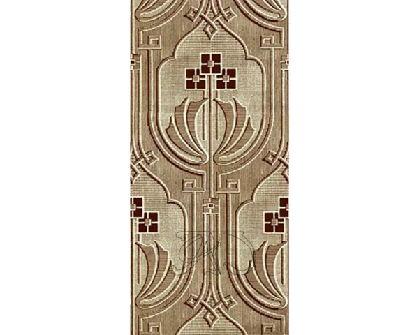 A&D Art Nouveau Wall Border Stencil #131, set of pdf, dxf, svg files - Image 4