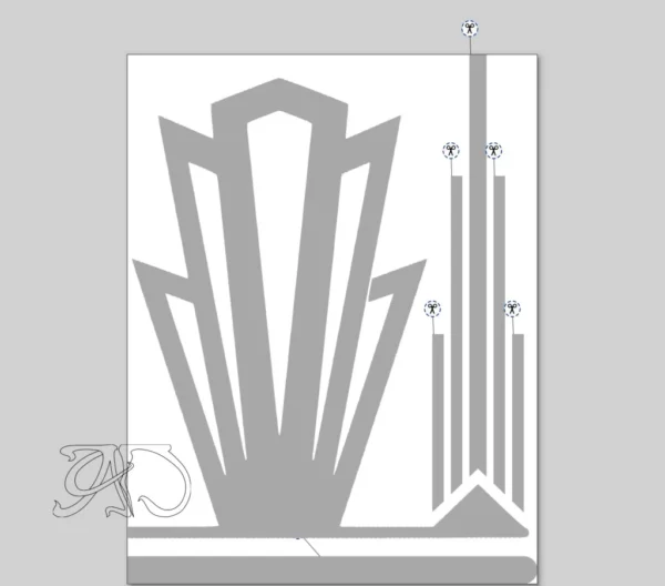 A&D Art Deco machine embroidery design #164, machine embroidery pes + pec + exp + jef + pdf files - Image 4