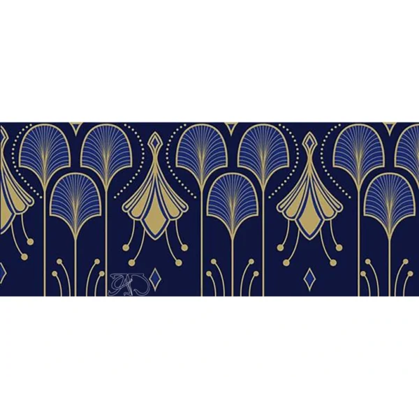 A&D Art Deco Wall Border Stencil #187, set of pdf, dxf, svg files