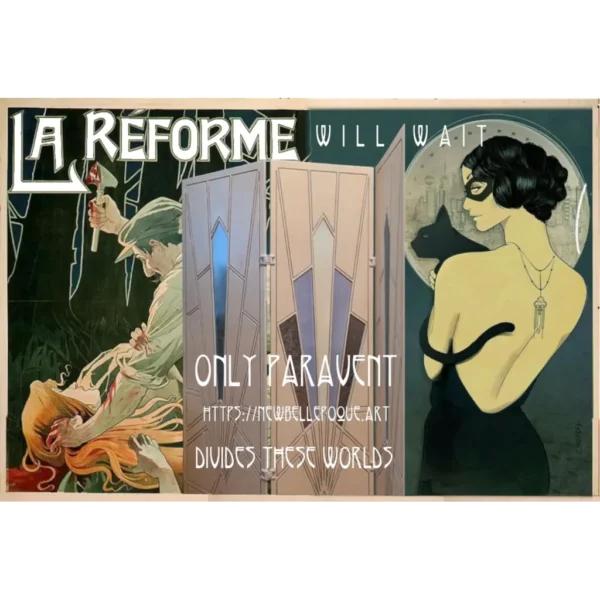 A&D Art Deco poster "Reforms will wait" #10, wall decor, digital file 3822x2571 px,  jpg + webp