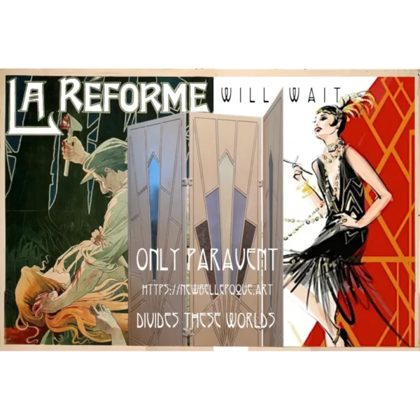 A&D Art Deco poster "Reforms will wait" #9, wall decor, digital file 3822x2571 px,  jpg + webp