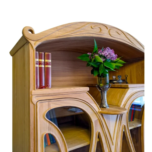 A&D Art Nouveau bookcase, art nouveau furniture - Image 3