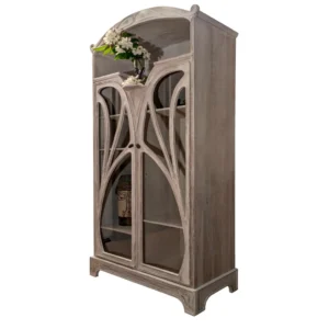 A&D Art Nouveau bookcase in shabby style version, art nouveau furniture