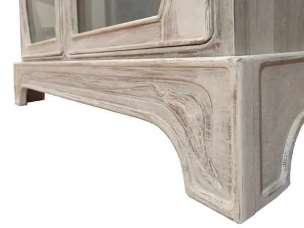 A&D Art Nouveau bookcase in shabby style version, art nouveau furniture - Image 9