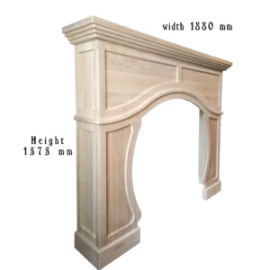 A&D Art Nouveau huge fireplace #1