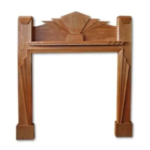 A&D Fireplace Art Deco #1,  fireplace mantel
