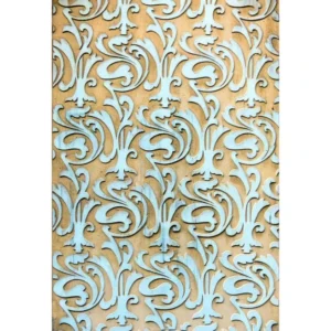 A&D Art Nouveau Wall Border Stencil #49, set of pdf, dxf, svg files