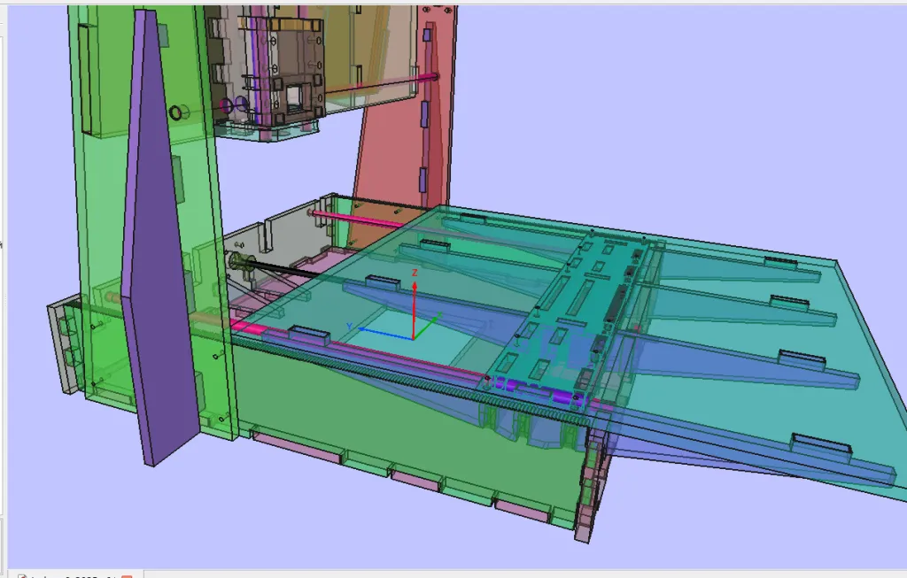 The cheapest option for a CNC router design is multifunctional and easy to assemble. Detailed assembly instructions with pictures + dxf files - Image 9