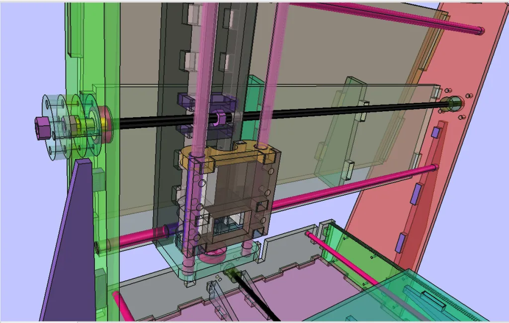 The cheapest option for a CNC router design is multifunctional and easy to assemble. Detailed assembly instructions with pictures + dxf files - Image 8