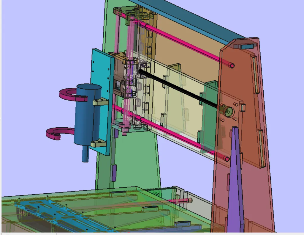 The cheapest option for a CNC router design is multifunctional and easy to assemble. Detailed assembly instructions with pictures + dxf files - Image 3