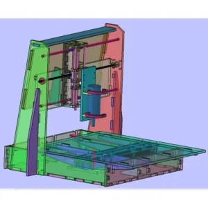 The cheapest option for a CNC router design is multifunctional and easy to assemble. Detailed assembly instructions with pictures + dxf files