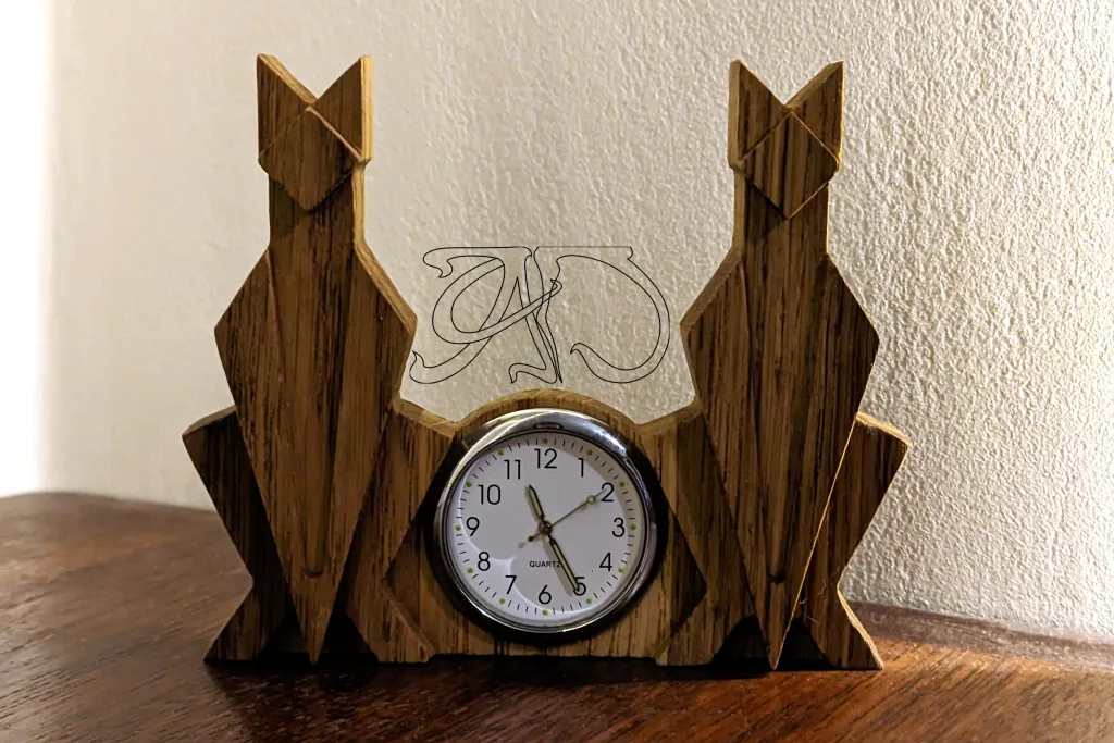 Art Deco small desk clock #11 - Image 8