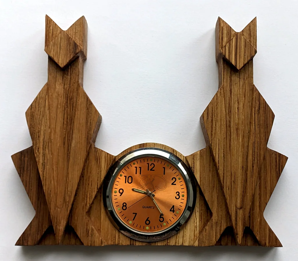 Art Deco small desk clock #11 - Image 7