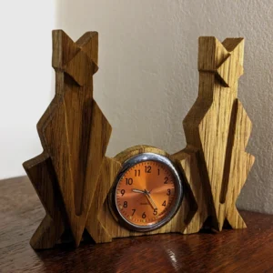 Art Deco small desk clock #11