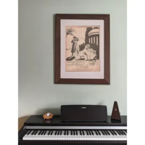 A&D Art Nouveau wall poster Valse des Baisers par Louis Ganne digital file, jpg