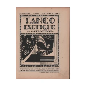 A&D Art Nouveau wall poster: TANGO EXOTIQUE - digital file, jpg